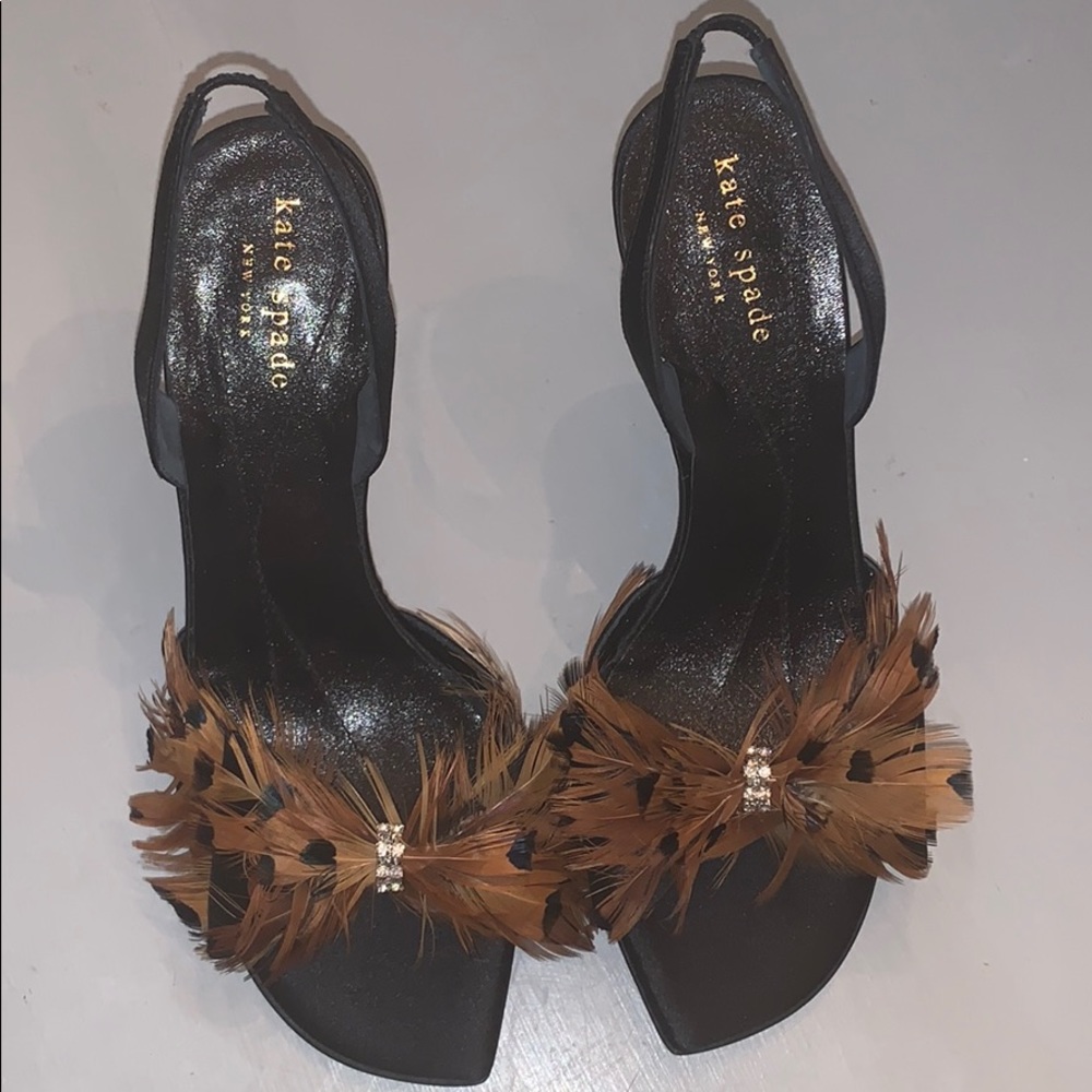 Kate Spade New York open toe heels